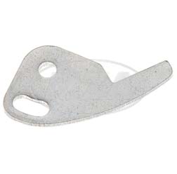 Fastening flap for head lamp - bottom fork guide - not coated