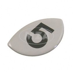 adhesive foil number "5", engine, for cluthcover (5-gear)