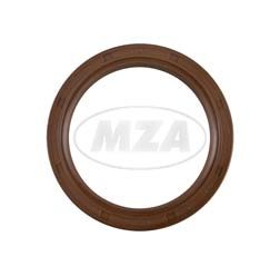Shaft Sealing Ring NJK 25x47x10 FPM-Brown-With Dust Lip 