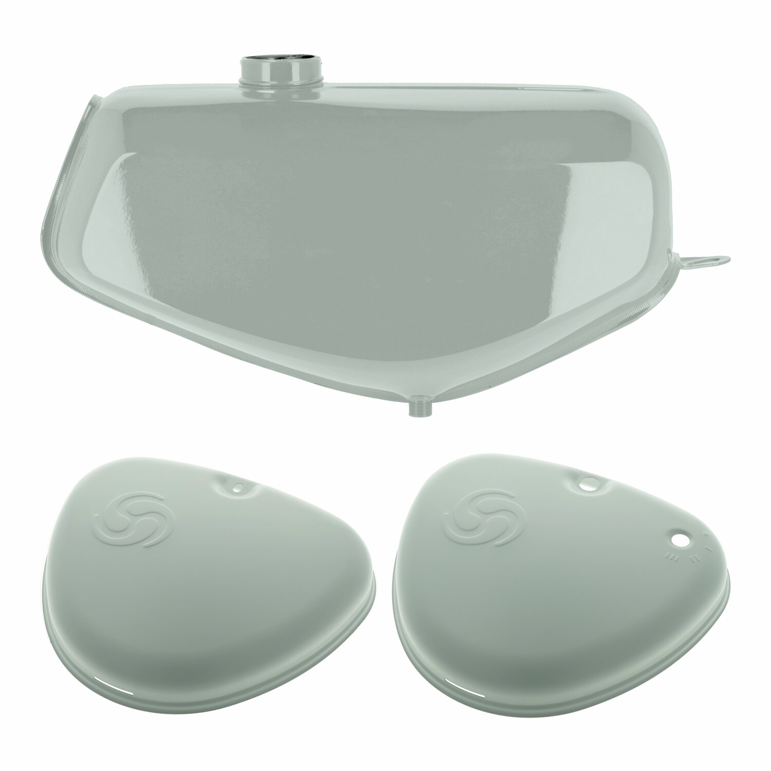 SET fuel tank + both side covers - primed - S51 S70