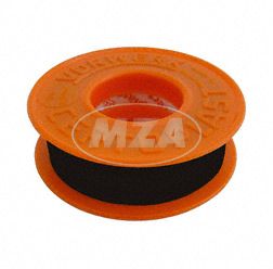 Friction tape Certoplast (PVC) black 10m x 15mm