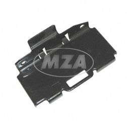 Support for 3AH battery powder coated traffic black