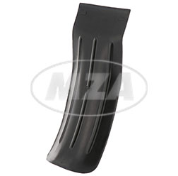 Spritzschutz für Zentralfederbein, universal, schwarz - 310x120 mm - Motorrad