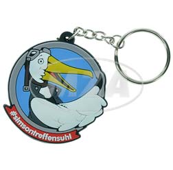 PVC-Schlüsselanhänger - Motiv: STS-Maskottchen Albatros