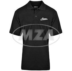 Poloshirt, Farbe: schwarz, Größe: XS - Motiv: ""SIMSON""