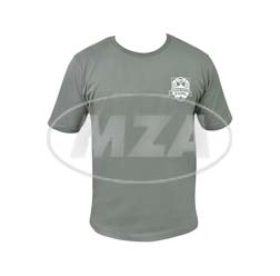 T-Shirt, Farbe: Grau, Größe: XL - Motiv: SIMSON-Treffen Suhl