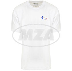 T-Shirt, Farbe: weiß, Größe: L - Motiv: ""SIMSON Motorsport""