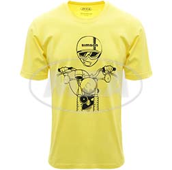 T-Shirt, Farbe: FrozenYellow, Größe: S - Motiv: S51 Kumpel - 100% Baumwolle