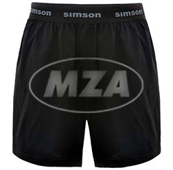 Boxershort, Farbe: schwarz, Größe: L - Motiv: SIMSON