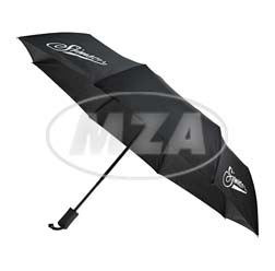 Regenschirm, schwarz, Motiv: SIMSON - Ø98 cm geöffnet
