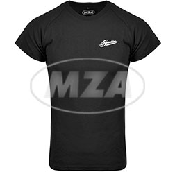 Damen-T-Shirt, Farbe: schwarz, Größe: M - Motiv: ""SIMSON""