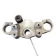 Top yoke, white aluminium