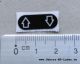Adhesive foil with symbol "indicator"