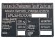 Typschild ab 93