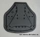Metal-base plate for single seat ES 175/2, 250/2 und TS 250/A, 250/1A front