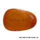 Blinklichtglas, orange