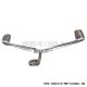Two way shift lever - foot gear change lever - chromed KR51/1S
