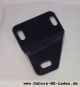 Retaining plate for silencer fastening MZ 500 Rotax A1/A2 black